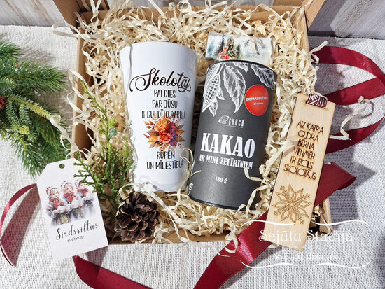 Ziemassvētku dāvnu komplets skolotājai 02